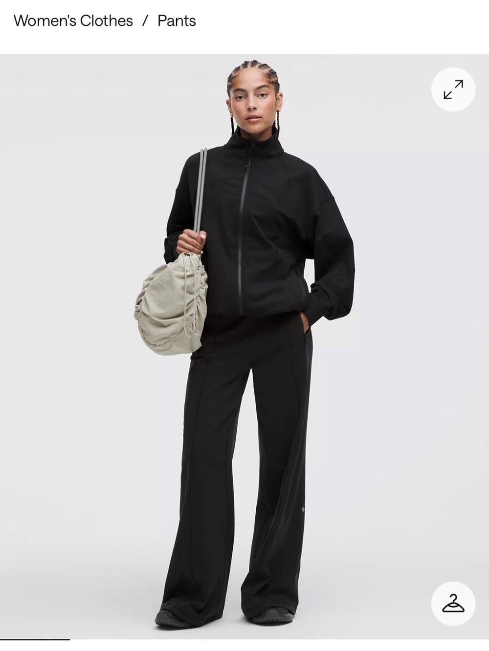 NWOT lululemon Define Wide-Leg Pant Luon Black XS